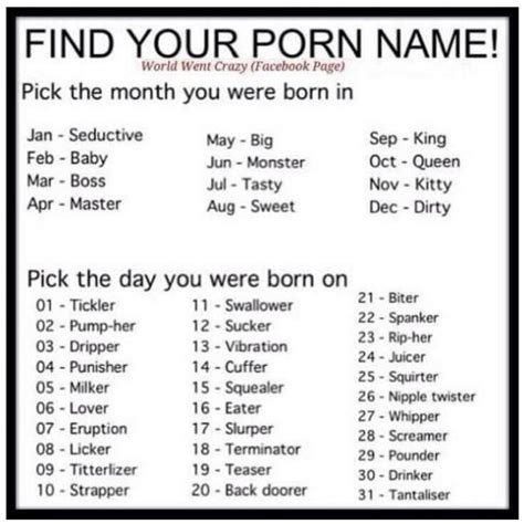 Whats Your Pornstar Name Porn Webcams