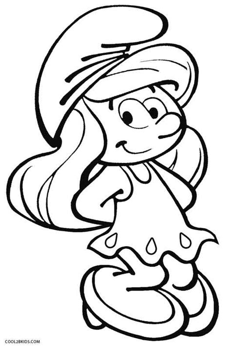 Desenho Para Colorir Smurf - Desenhos de Smurf para colorir - Páginas para impressão grátis