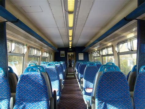 BRITISH RAIL CLASS 156. Interior View of Greater Anglia 156409 train ...