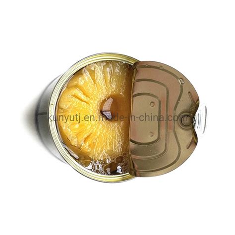 Fresh Fruit Canned Sliced Pineapple In Syrup Factory Directly Supply