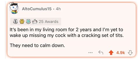 Im Yet To Wake Up Missing My Cock With A Cracking Set Of Tits R BrandNewSentence