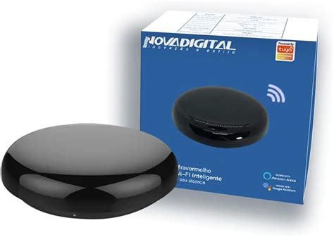 Controle Remoto Inteligente Wifi Infravermelho Smart Home NovaDigital