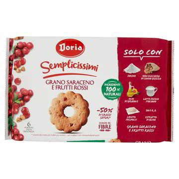 BISCOTTI SEMPLICISSIMI CON GRANO SARACENO DORIA GR 280 L Ecommerce