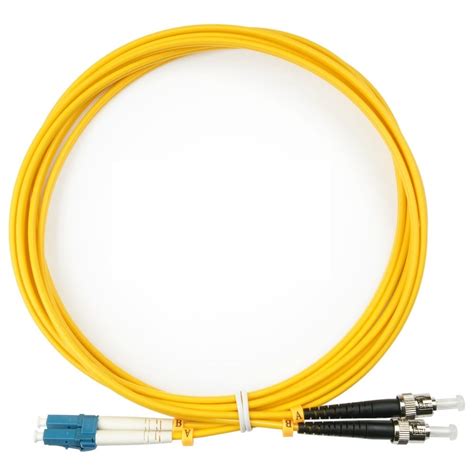 Оптический патч-корд TopLAN, дуплексный, LC/UPC-ST/UPC, 657A1, 150 м ...