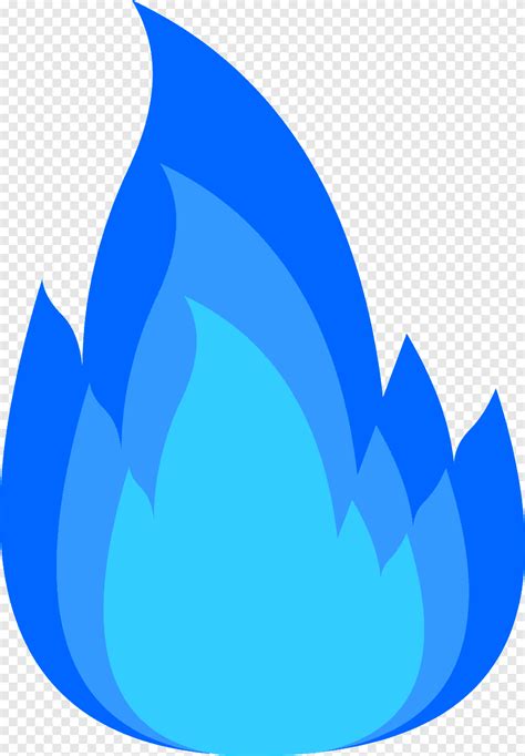 Blue Fire Flames Drawing