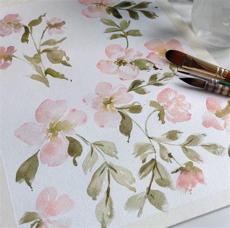 23 Beautiful Watercolor Flower Painting Ideas To Inspire You