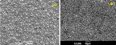 A Shows The Surface SEM Micrographs Of The Ni Co Coating It Is