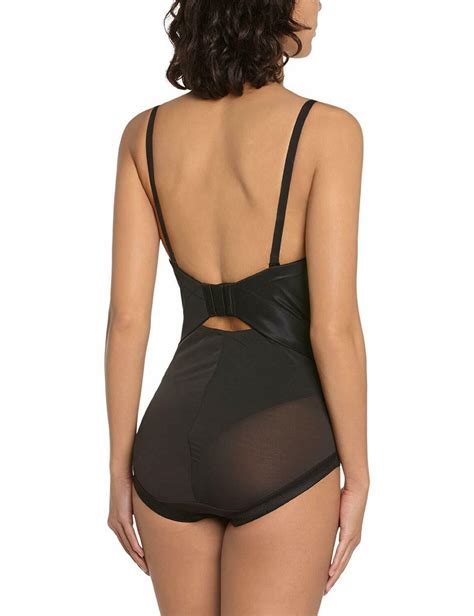 Maidenform Black Flexees Easy Up Firm Control Bodysuit Us 36b Uk 36b Shapers