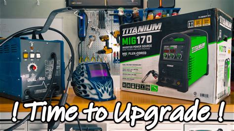 Harbor Freight Titanium Mig 170 Welder Review Youtube