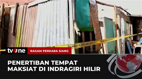 Pemkab Indragiri Hilir Segel Warung Remang Remang Ragam Perkara Siang