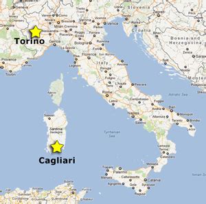 Cagliari Map And Cagliari Satellite Image