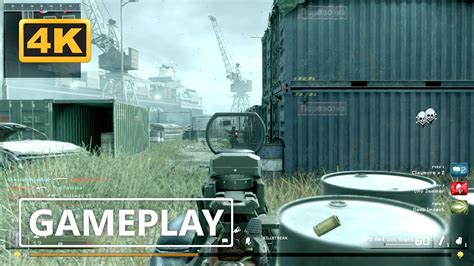 Call Of Duty 4 Modern Warfare Multiplayer Shipment Gameplay 4k Youtube