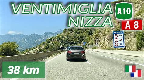 Confine Di Stato ITALIA FRANCIA Ventimiglia Nizza Autostrada