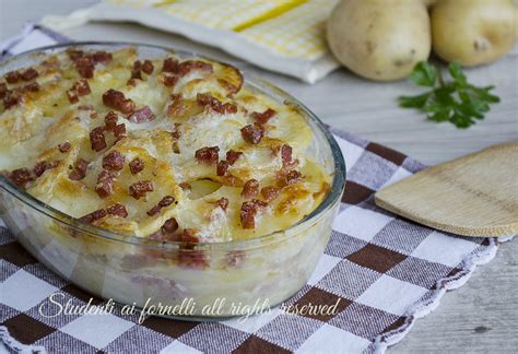 Tortino Di Patate E Prosciutto Con Mozzarella Ricetta