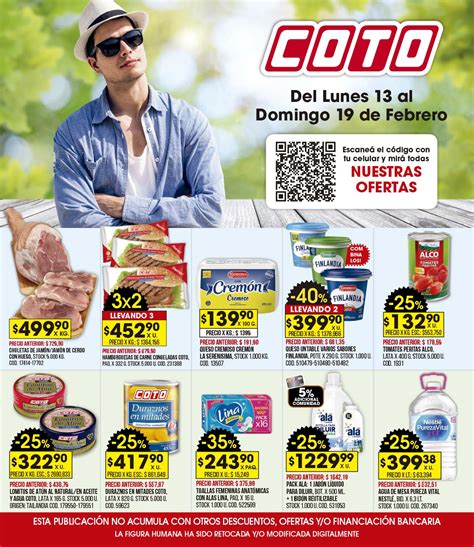 Catálogo COTO ofertas semanales del lunes 13 al domingo 19 de febrero