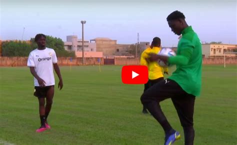 Éliminatoires CAN U23 Regardez la première séance dentraînement des