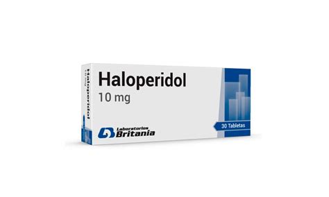 Haloperidol Df Tableta 10 Mg Caja30 Laboratorios Britania