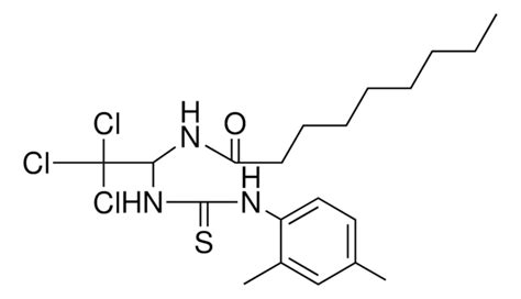 NONANOIC ACID 2 2 2 TRICHLORO 1 3 2 4 DIMETHYL PH THIOUREIDO ETHYL