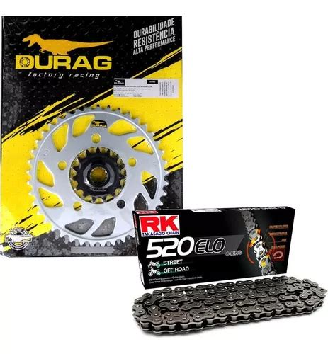 Kit Relação Durag Rk Honda Cb 500 X 2020 41 15 520 Parcelamento sem