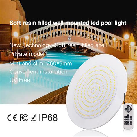 Huaxia Ultra Thin Soft Resin Filled W Led Underwater Swimming Pool