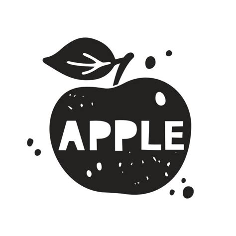 Apple Outline Silhouette Illustrations, Royalty-Free Vector Graphics ...