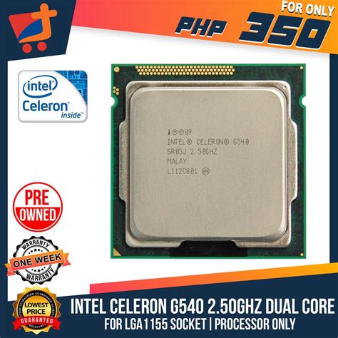 Intel Processor Celeron G G G G Dual Core For Lga Nd