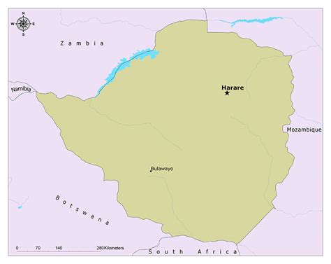 What is the Capital of Zimbabwe? | Mappr