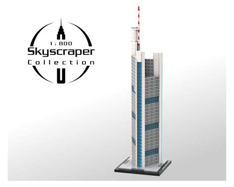 Lego Moc Commerzbank Tower Scale By Spbrix Rebrickable Build