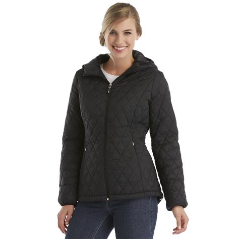 Zeroxposur Women S Hooded Quilted Puffer Jacket