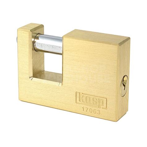 Kasp Brass Shutter Padlock Mm