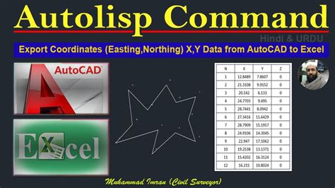 How To Export Coordinates Easting And Northing Xy Data From Autocad