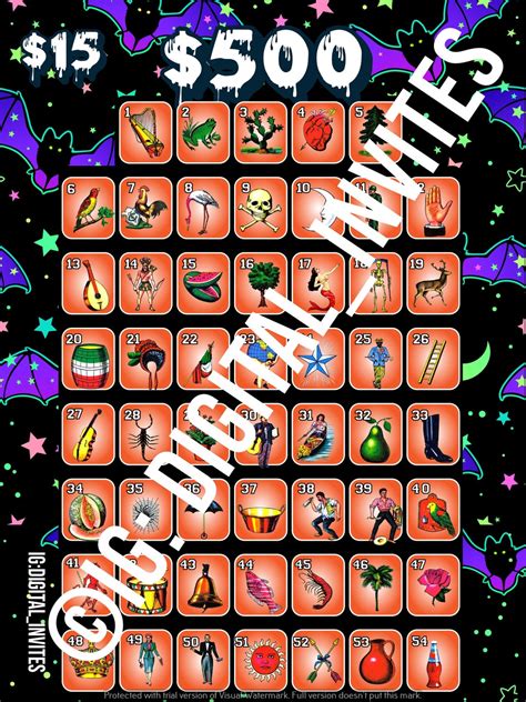 Loteria Boards, Loteria Board - Etsy