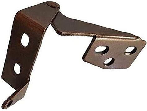 Door Hinges Top And Bottom Set Bronze 2 Pack