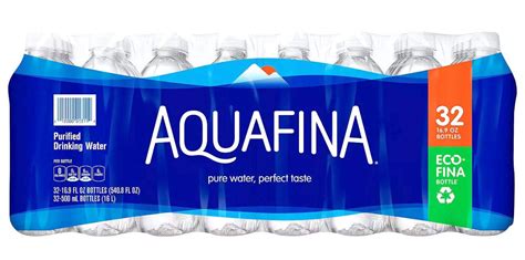 Aquafina Pure Purified Drinking Water Bulk Bottled Packaged 16 9 Oz