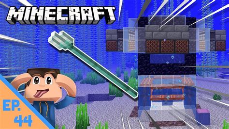 Fastest Trident Farm Tutorial Minecraft 1 15 YouTube