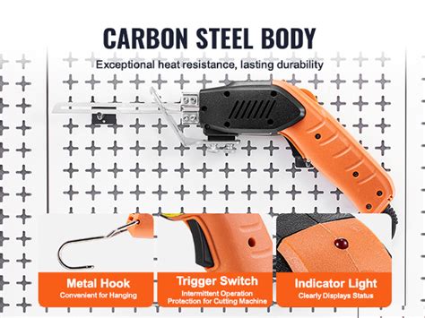 VEVOR Hot Knife Foam Cutter W Styrofoam Cutter Foam Cutting Tool Kit With Heavy Duty Case