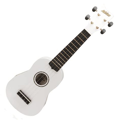 Disc Ashton Uke100 Soprano Ukulele White At Gear4music