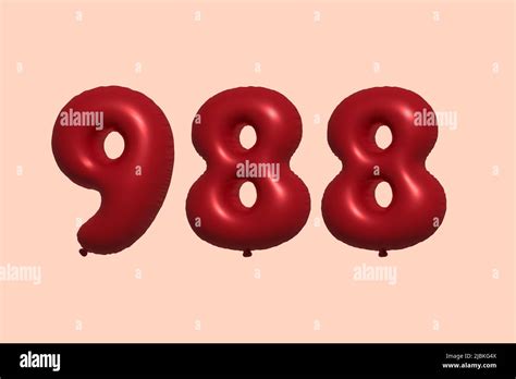 Balloon number 988 hi-res stock photography and images - Alamy