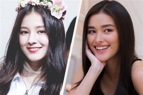 Gasp K Pop Star Nancy Reacts To Look Alike Liza Soberano Abs Cbn News