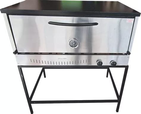 Horno Pizzero Moldes Rotisero Depaolo Acero Inox Fuegos