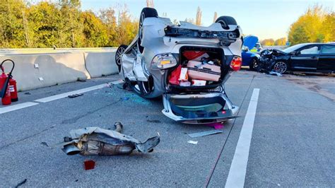 A5 bei Bensheim Crash mit mehreren Verletzten sorgt für zeitweise