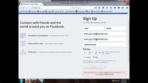 How To Create A Facebook Account And Confirm It With Email Address