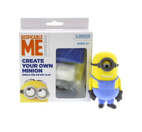 Minion Air Dry Clay Model Craft Kit - Create your own Air Dry Clay Minion Friend | eBay