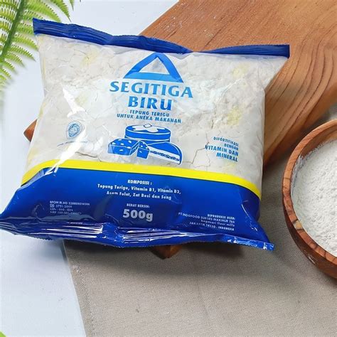 Jual Tepung Terigu Segitiga Biru Gram Shopee Indonesia