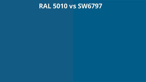 Ral 5010 Vs Sw6797 Ral Colour Chart Uk