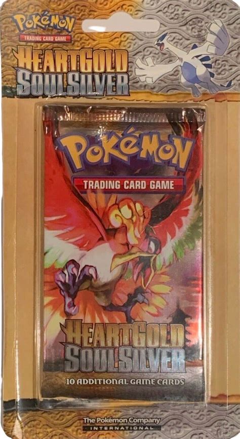 Pokemon Heartgold Soulsilver Base Set Blister Pack Ho Oh Booster Sealed