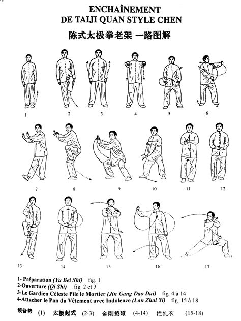 Apprentissage De La Forme A Mains Nues Du Tai Chi Chuan Style Chen