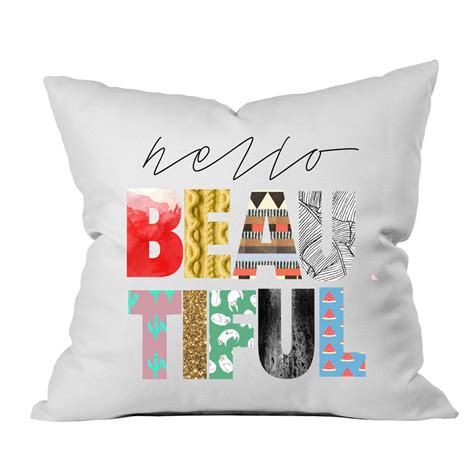 Hello Beautiful Throw Pillow Case Good Morning Gorgeous Pillow Etsy