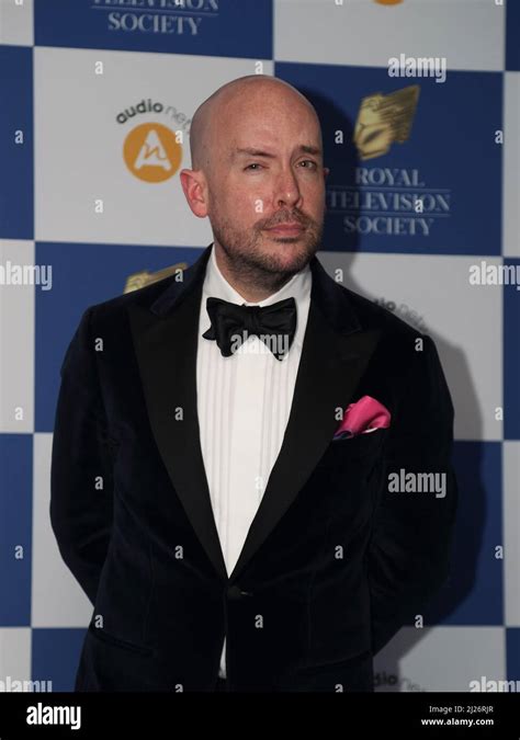 Actor Tom Allen Arriving For The Royal Television Society Programme