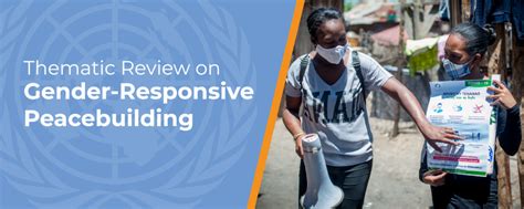 Thematic Review On Gender Responsive Peacebuilding 2021 Peacebuilding